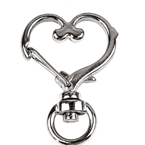 Buccaneers Football 🏈 Keychain includes Heart Shape Silver Medal Spring. - Picture 6 of 10